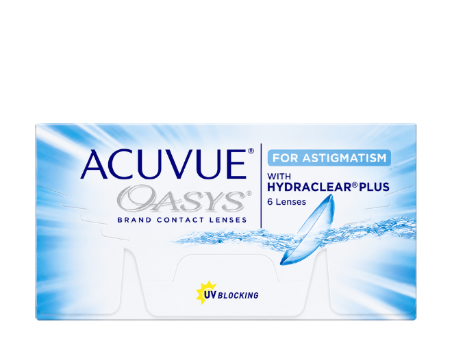 Acuvue Oasys Hydraclear Plus for Astigmatism