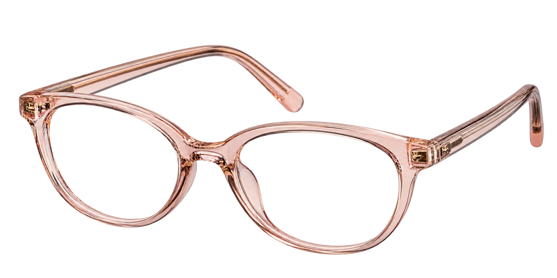 Crystal Oval Eyeglasses